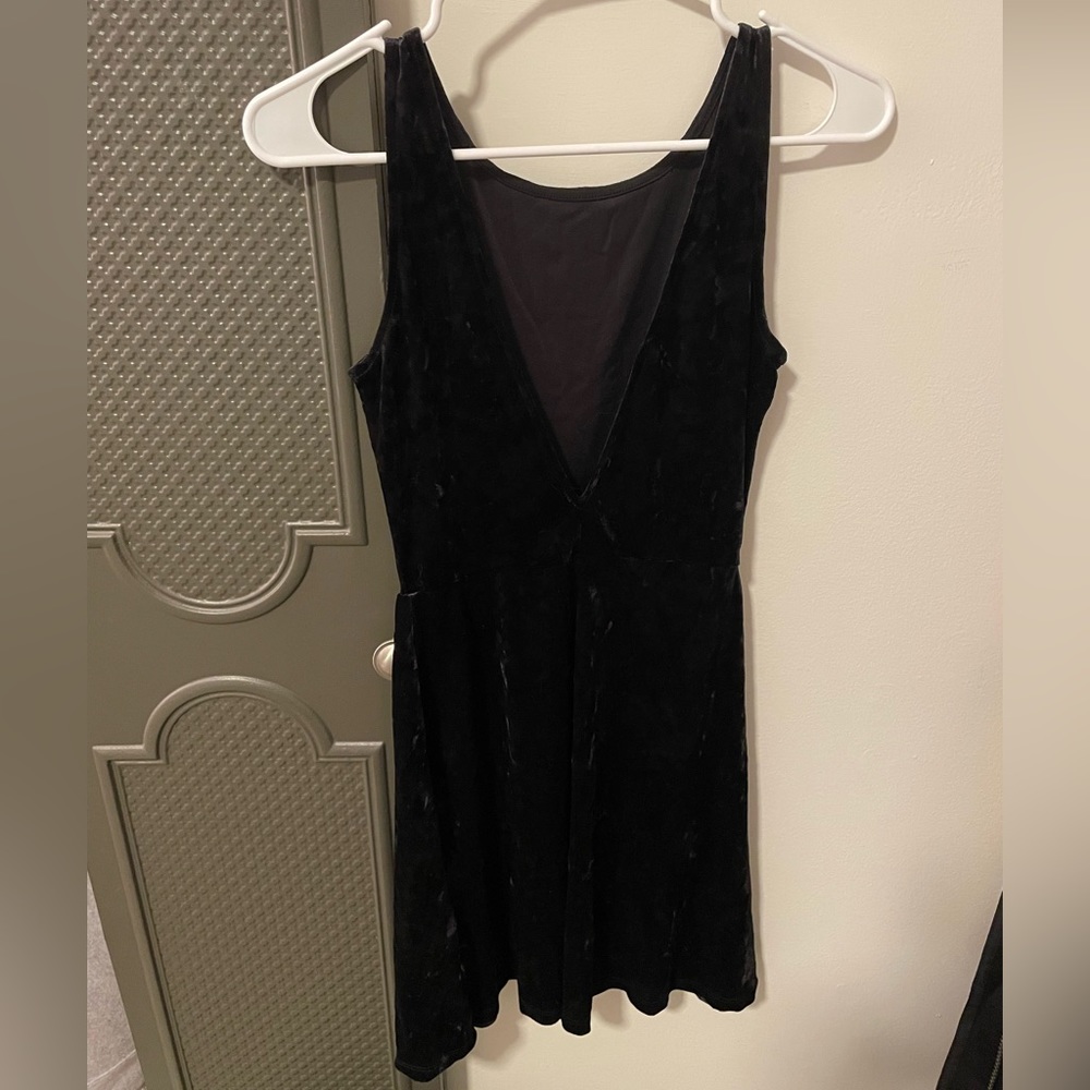 Black cocktail dress